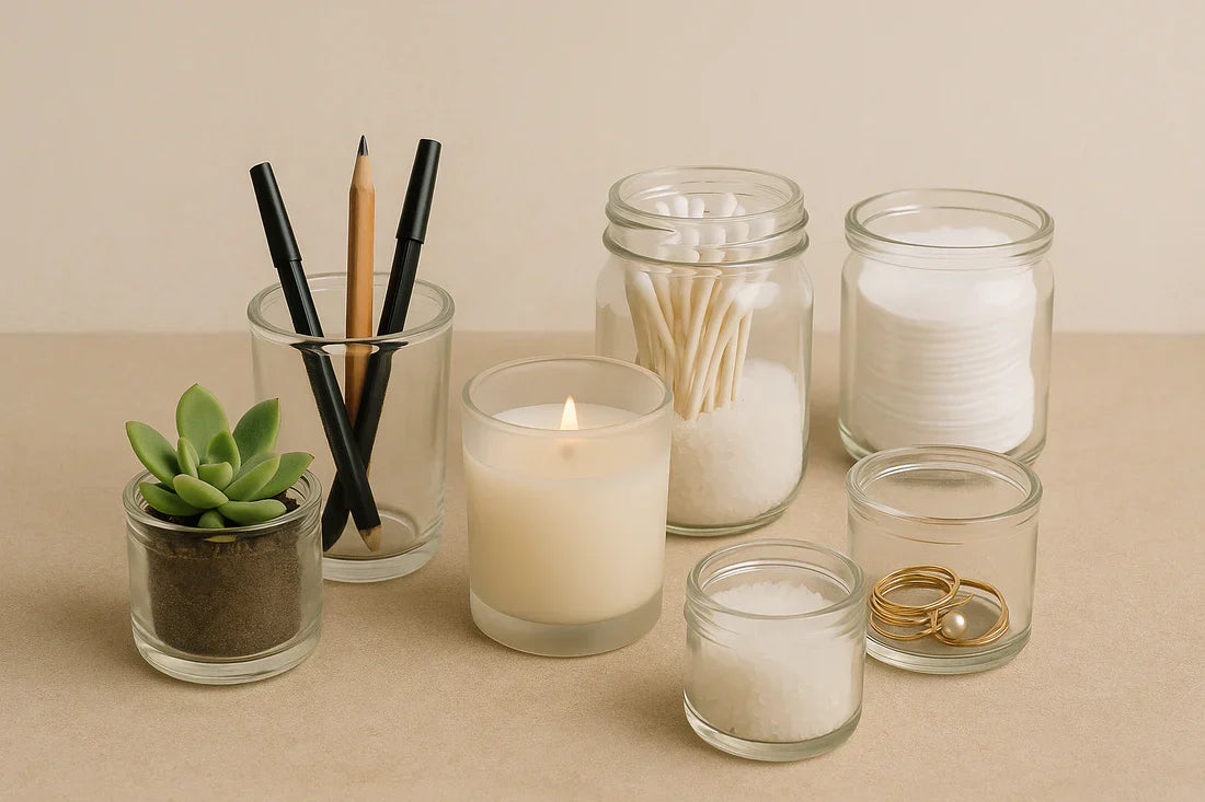 7 Creative Ways to Reuse Your Candle Jars