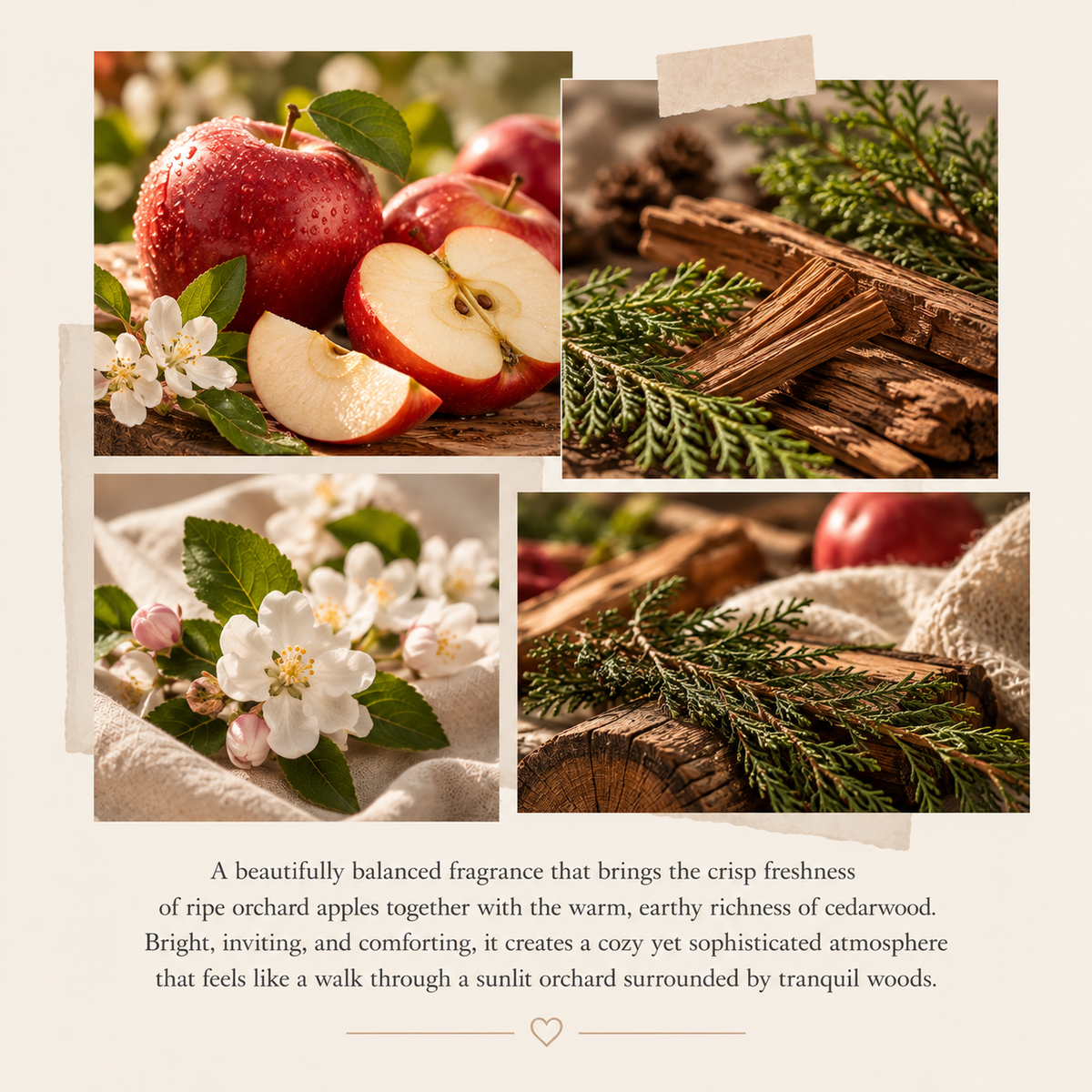 Apple & White Cedar